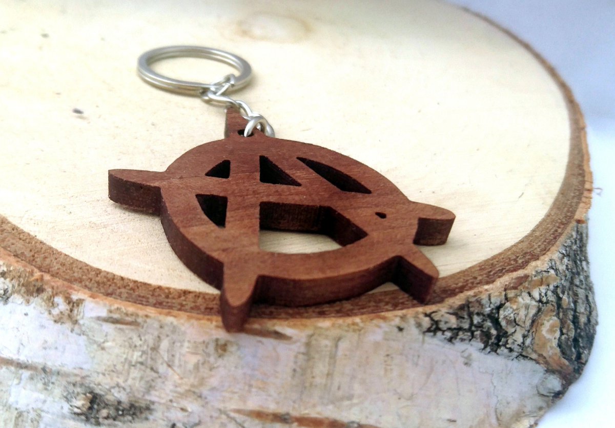 andra_389's tweet image. Anarchy Wooden Keychain, Punk Keychain,Walnut Wood, Cool Keychain, Custom Engravable Keychain, Environmental Friendly Green materials tuppu.net/aeb40806 #keychain #Etsy #CoolKeychain