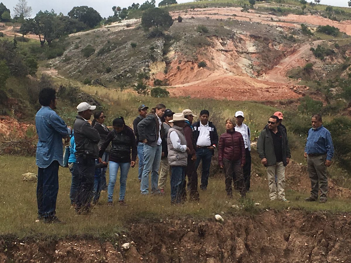 EloyfgFernandez's tweet photo. Recorrido de campo a los proyectos integrales promovidos por el #Protierras de la #FAO con el personal del proyecto @iki_iba “Integración de la Biodiversidad a la Agricultura Mexicana” de la GIZ, funcionarios de @SEMAEDESO y de la #UICN https://t.co/LCvNR3Vh7H