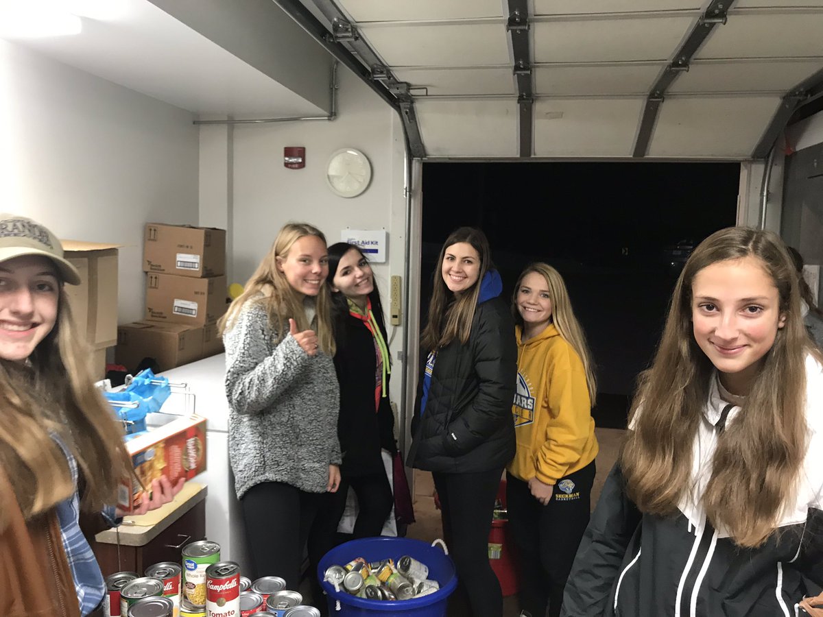 SHSLettermans's tweet photo. Thank you to all who came out to collect goods for Sister Christine’s pantry. This year marked our most successful collection to date - 2,713 items! You all are the best! https://t.co/3Jo5vaLap6