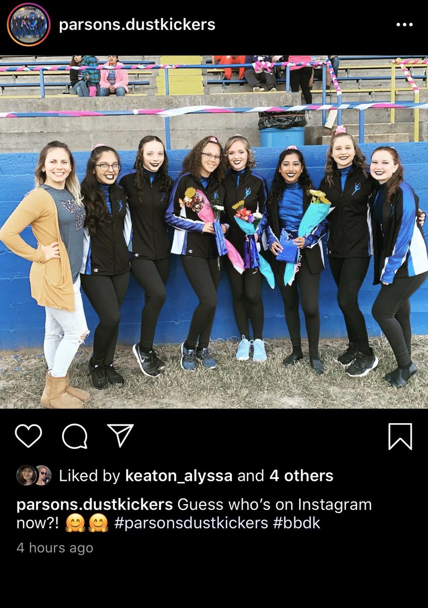 PHSDustkickers's tweet photo. Heyyyy go follow us on Instagram!! 😍💙 https://t.co/8CQcSOEHU1