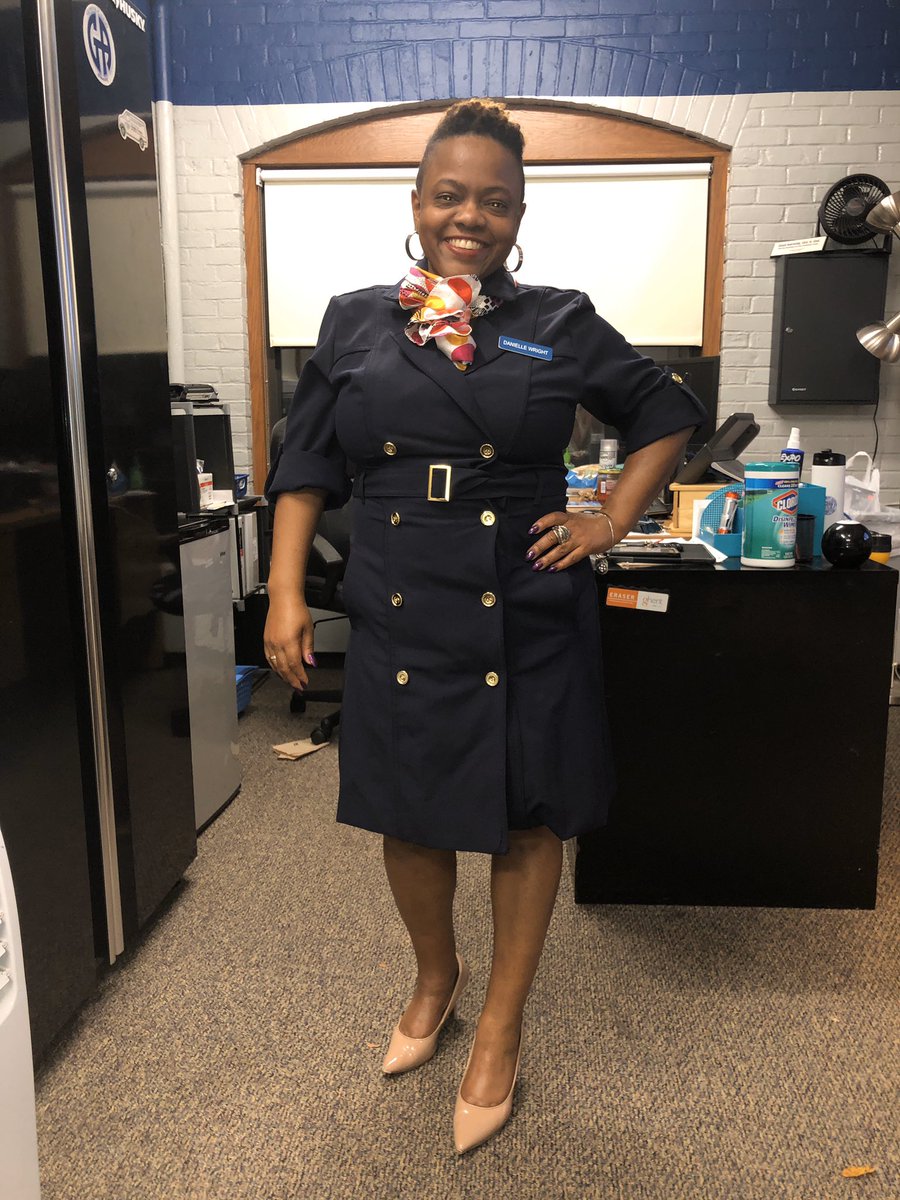 DaniReneeW's tweet photo. Welcome to Wright Way Airlines where the stewardess is small but our flights are tall!!
You are now cleared for takeoff. Enjoy the ride!
#ResLife4Life #Halloween2019 #ICantReachTheOverheadBins https://t.co/u4WFwRVaDB