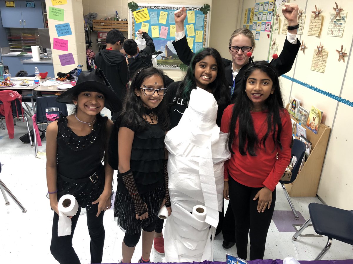 sierotowiczBC's tweet photo. Lots of fun making mummies out of our classmates today! https://t.co/G8mtUhCWTj