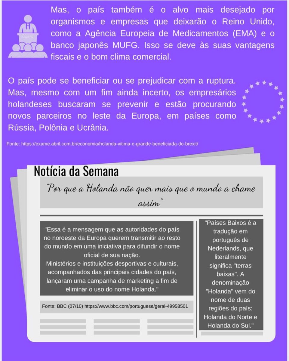 nene_espm's tweet photo. A terceira região a se apresentar foi a região oeste!
Com isso, o nosso primeiro país a ser analisado foi os Países Baixos.
Segue imagens do nosso template 🇳🇱 BREXIT
#NENE
#NENEINFORMA
#ESPMSP
#UNIAOEUROPEIA
#MERCOSUL
#holandabrasil
#paisesbaixosbrasil https://t.co/mpijWugFSB