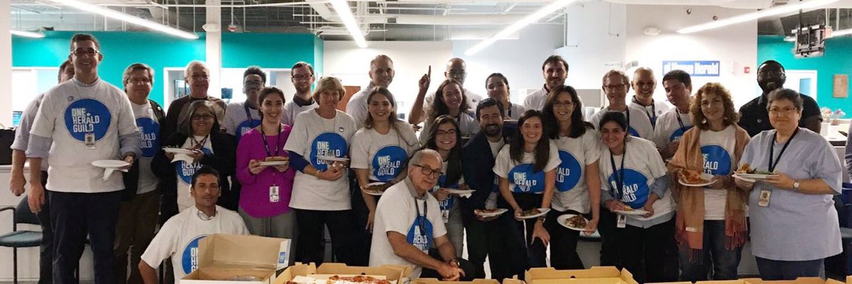 sabasile's tweet photo. What a month! Workers won union elections by huge landslides at @azrepublicguild, @BlRidgeGuild, and @ColumbianGuild, @OneHeraldGuild voted (vote count 11/20), @latguild ratified their first contract, and @nbcnewsguild launched their union drive. This is just the beginning! #1U https://t.co/uU4NcylHi2