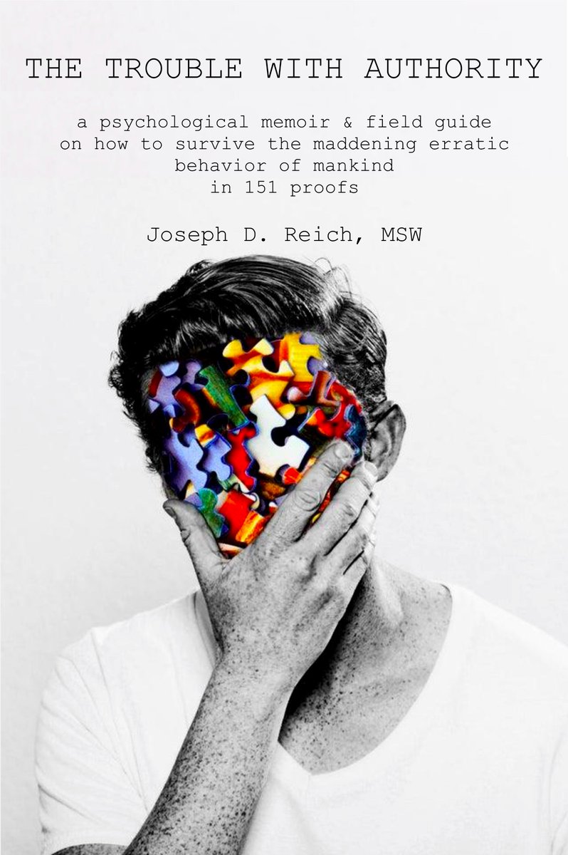 MakeshiftPress's tweet photo. The Trouble With Authority: a psychological memoir &amp; field guide on how to survive the maddening erratic behavior of mankind

Available now in Paperback and Kindle eBook.

We're in love with the subtitle.

https://t.co/e7OeCjJDKu https://t.co/azK4NgdZQj