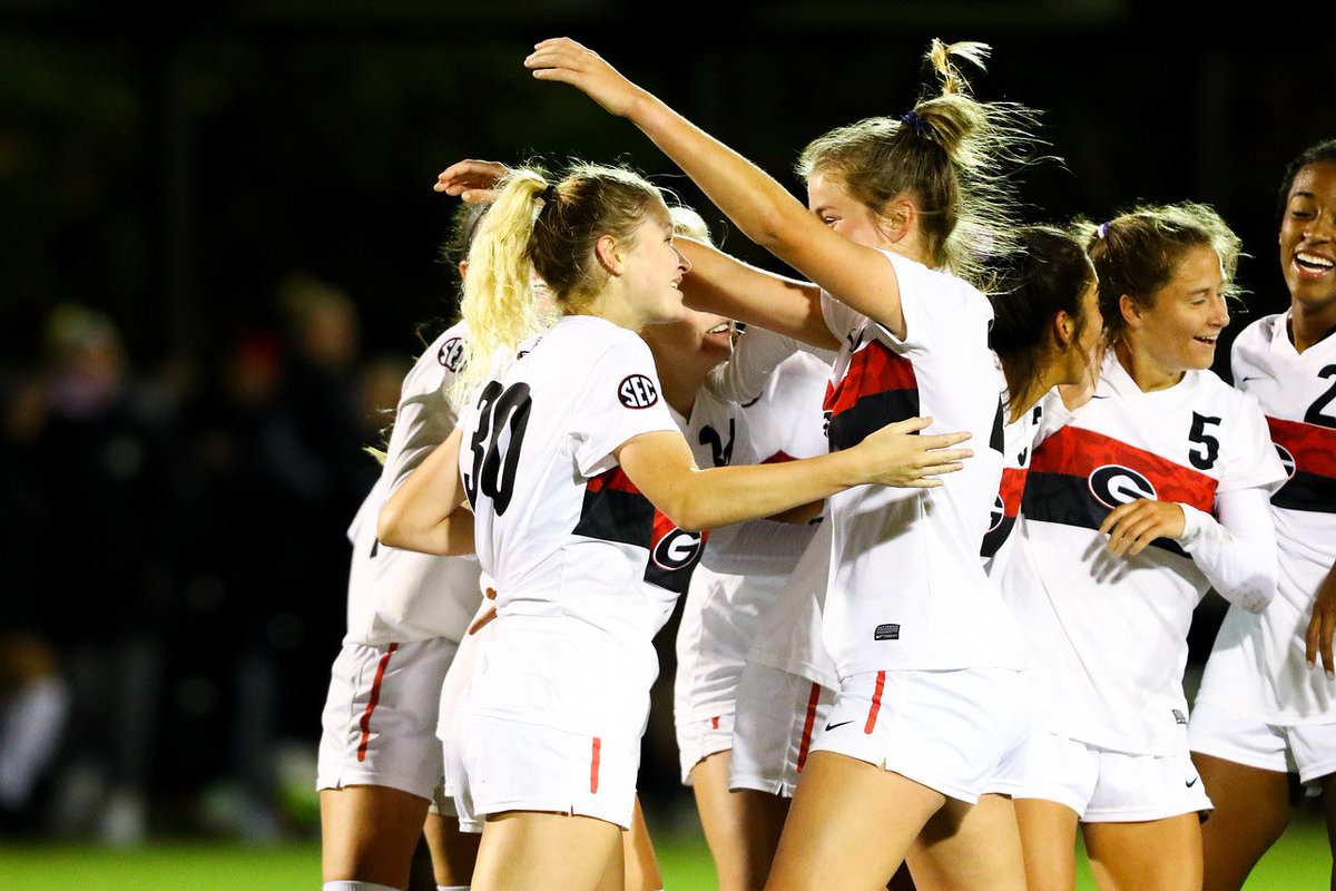 UGASoccer's tweet photo. HOW BOUT THEM DAWGS!!!!

Georgia beats Florida in the final 90 seconds of the game to punch its ticket to Orange Beach! https://t.co/YivqsyUXqk