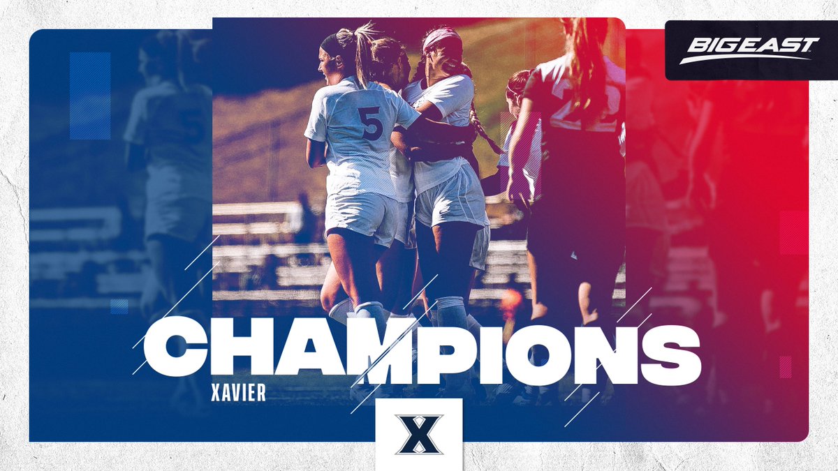 The Musketeers grab a 🏆!

<a href="/XavierWSOC/">Xavier Women's Soccer</a> is the 2019 #BIGEASTwsoc Regular Season Champions!