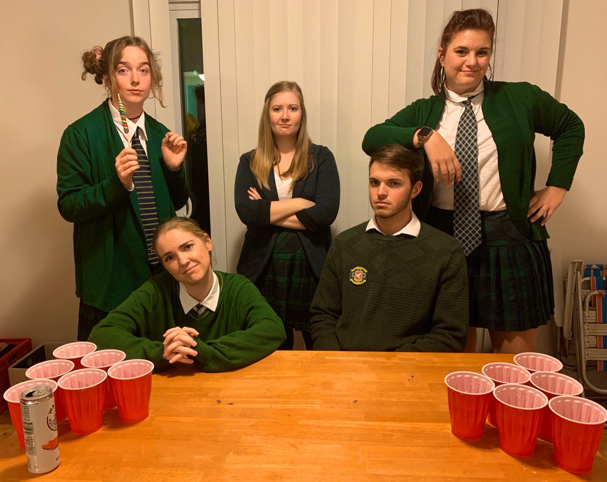 MorganMorefield's tweet photo. Aye we’re pack animals Mary 🙏🏼🍀 #derrygirls #plussistermichael https://t.co/3ZA1Gjit8N