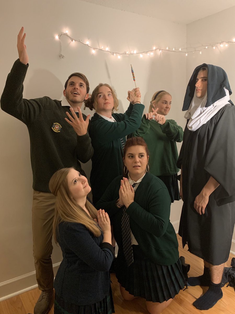 MorganMorefield's tweet photo. Aye we’re pack animals Mary 🙏🏼🍀 #derrygirls #plussistermichael https://t.co/3ZA1Gjit8N