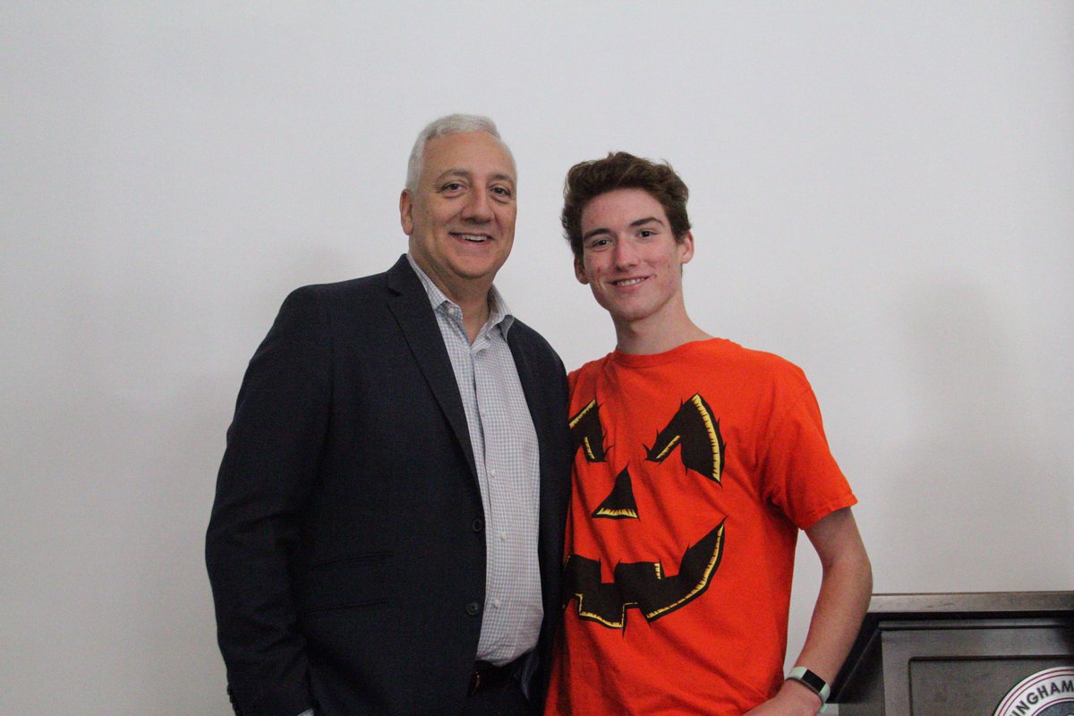 kkeithecsd's tweet image. More fun pics from our day with Dr. Massimino and Dean Marinaccio at ECCA.  @Astro_Mike