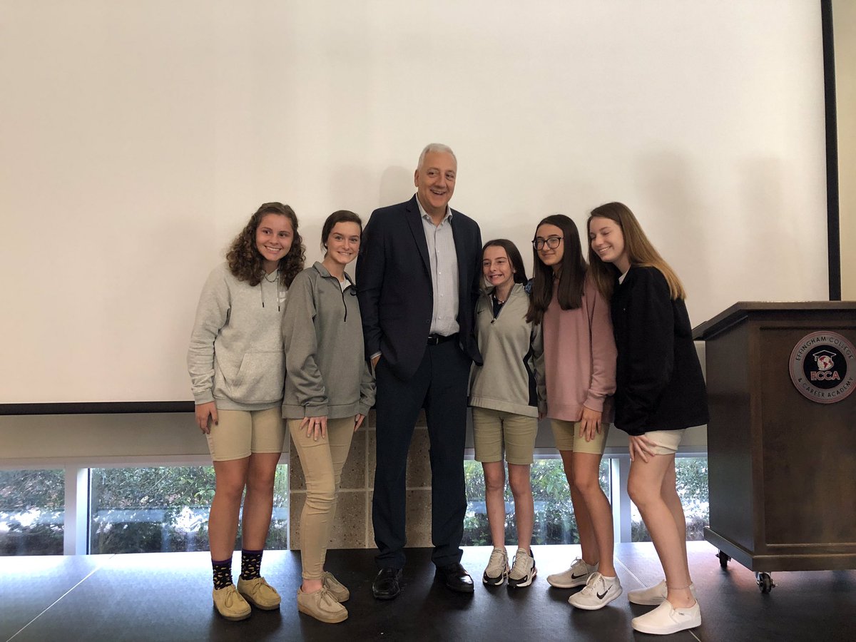 kkeithecsd's tweet image. More fun pics from our day with Dr. Massimino and Dean Marinaccio at ECCA.  @Astro_Mike