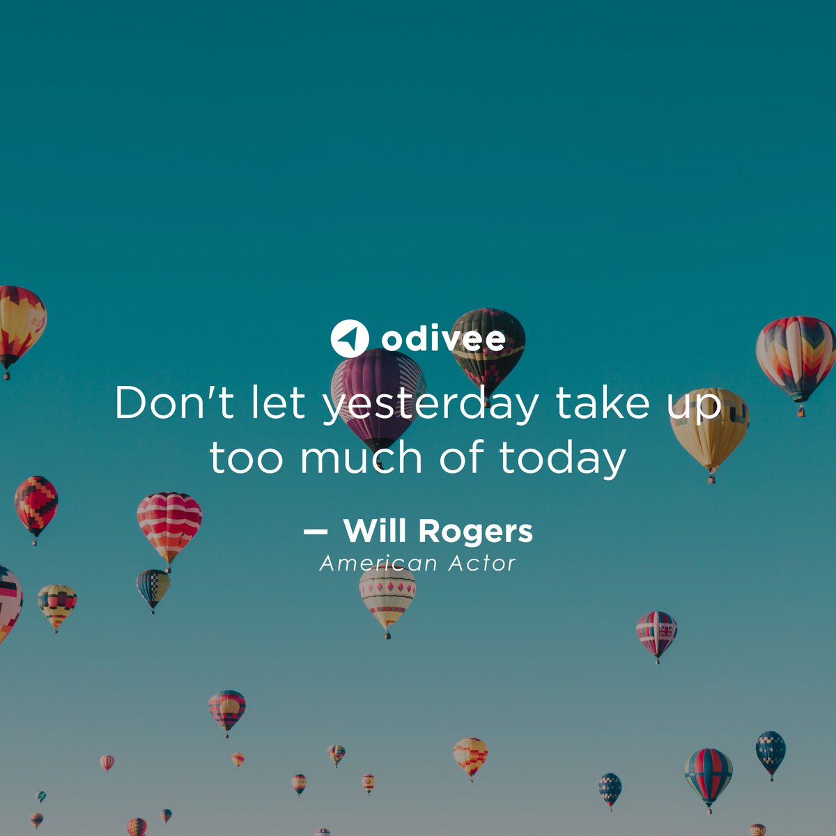 Yesterday has passed. Today will be more beautiful than yesterday. So, start your day with a big smile:)

#odiveedigital #marketing #digitalmarketing #tips #socialmedia #media #mediaonline #business #china #promotion