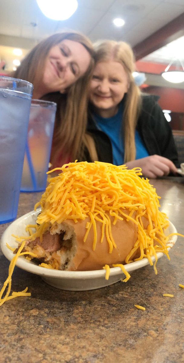 Couldn’t think of a better place to be on All Hallows’ Eve 🎃 <a href="/Skyline_Chili/">Skyline Chili</a>
