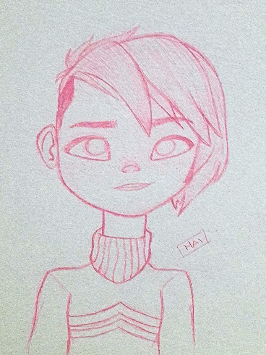 AlegatorKirsche's tweet image. My sketch, lineart and final color.
#switcharoundmeme #robot7723 #robot7723netflix