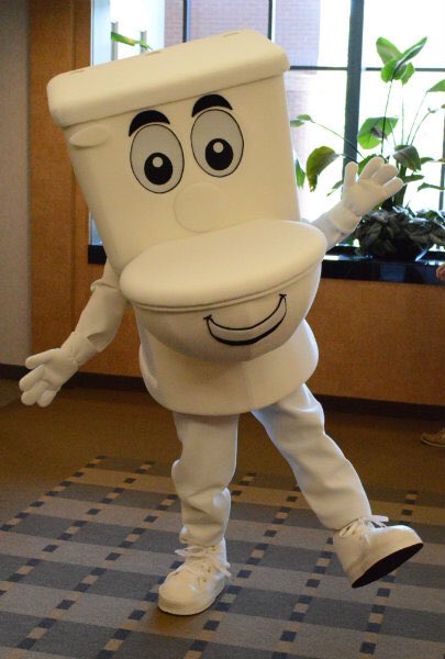 I’m off to Trick or Treat! I’ll be going from public toilet to public toilet throughout the night, so if you see me, make sure to use me!!
