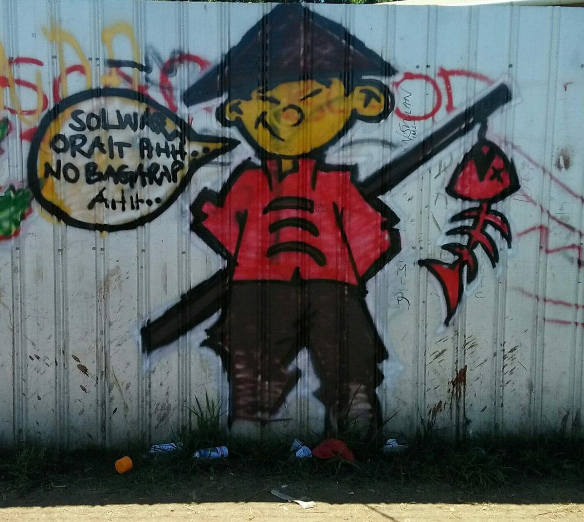 DuncanGabi's tweet photo. Art by Madang based Artist Robbie Banasi
#Basamuk #RamuNico #MCC https://t.co/FfIPeL9ZOb
