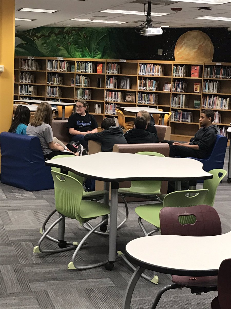 MrsRussell23's tweet photo. Peer Leaders did a great job meeting with their 6th Grade students today. #TrueColorsOutreach #PGCPWMS20192020 @ParkwoodMS_NC @MarmaraScience @kimhouser10 @AGHoulihan @UCPS_MonroeNC @UMatterinUCPS @ElizAllen910 https://t.co/kRiqniBYWK