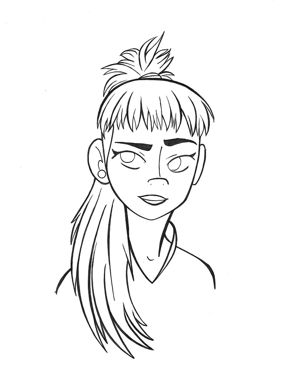 AlegatorKirsche's tweet image. My sketch, lineart and final color.
#switcharoundmeme #robot7723 #robot7723netflix