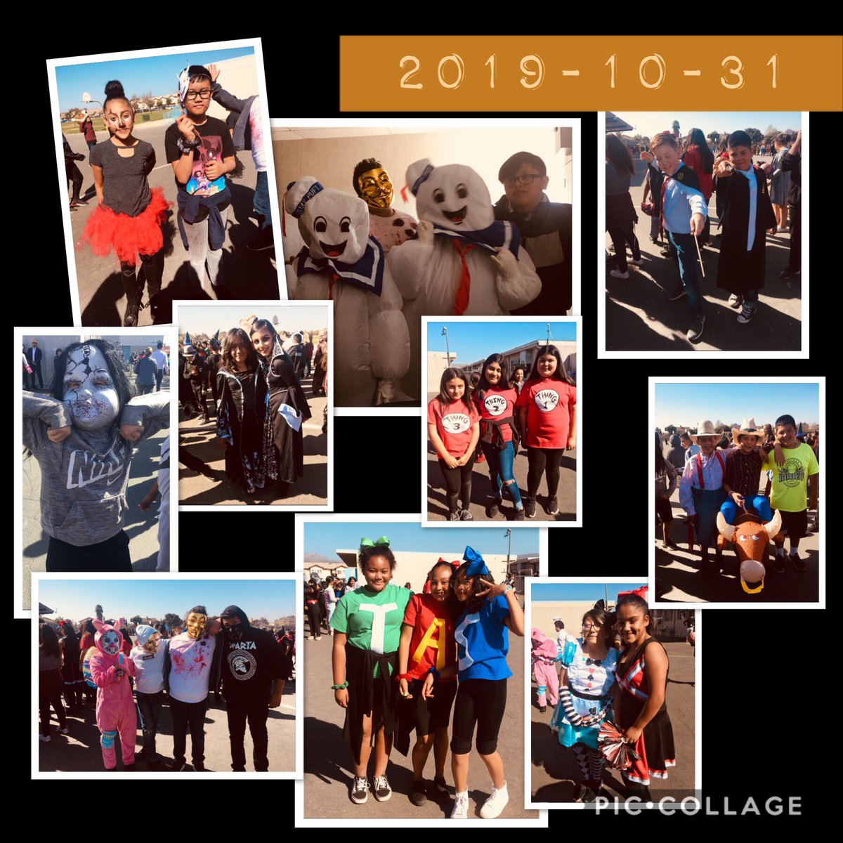 MsSolis's tweet photo. #HappyHalloween2019 from #loyalions #Room34Rules🤡! Goofy times with #AlisalStrong 👍! https://t.co/jtUo67LPvm