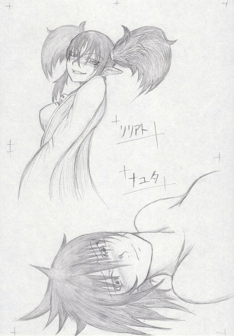 男より可愛い女の子を描いてる方が楽しい!
でも女の子をさらに際立たせるために男の絵も練習しています('・ω・)
#ルトラシュアイラスト 