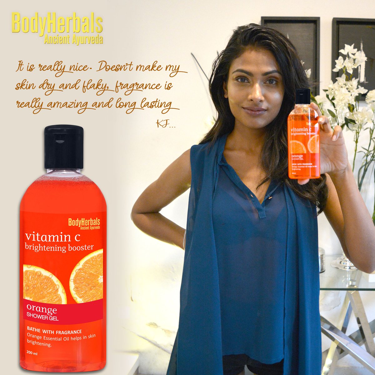 BodyHerbals's tweet photo. Model KJ reviewed BodyHerbals Orange Shower Gel...

👉Shop at:

 Amazon. in Upto 10% OFF: https://t.co/8ZfuWI45tN

#Bodherbals #Reviews #Feedback #BathCare #SpaEssentials
#ShowerGel #Fragrance #Loofah https://t.co/mKqhwbXdQB