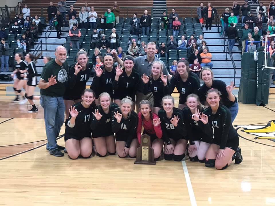 🚨3 PEAT🚨
⚠️3 PEAT⚠️
‼️3 PEAT‼️

VALKYRIES ARE STATE BOUND❕

🏐💚16TH REGION CHAMPS💚🏐