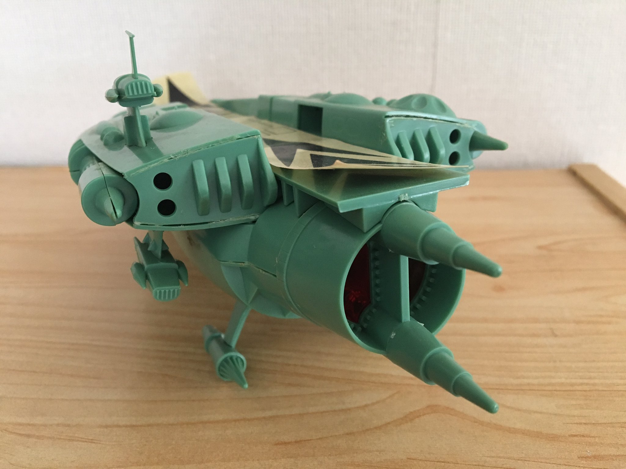 高速中型空母ナスカ　野村トーイ 野村トーイ 1/1000高速中型空母ナスカ/宇宙戦艦ヤマト