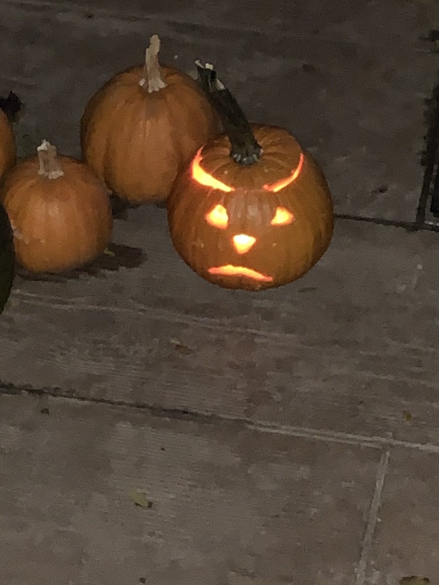 Ron_Elo_Haase's tweet photo. Bruno and his carved pumpkin!
#GoBrunoGo https://t.co/MrOIavGlZk