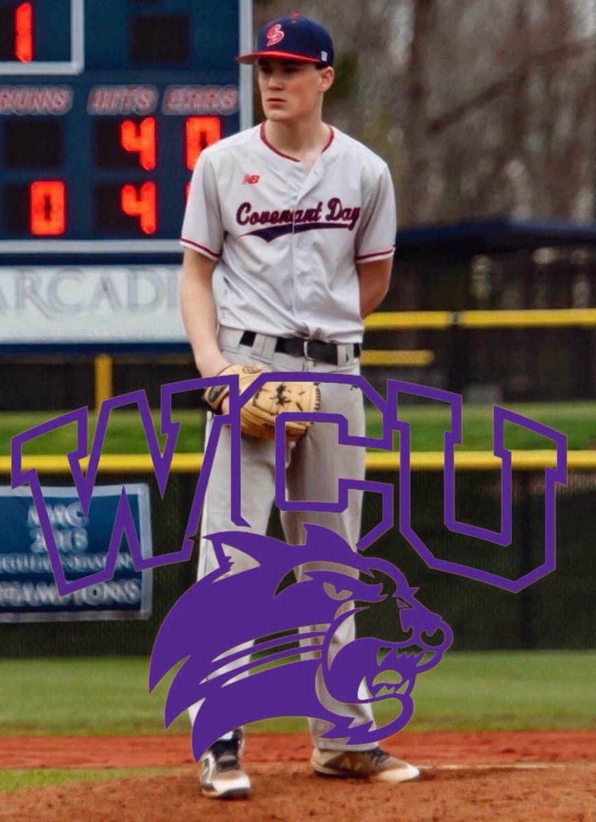 sbacollegepros1's tweet photo. Congratulations to SBA &amp; @CovDayBaseball 2020 LHP Robert Stone and his family on his commitment to study and play baseball for @wcucatamountbsb #Catamounts https://t.co/1Kexp0FLWs