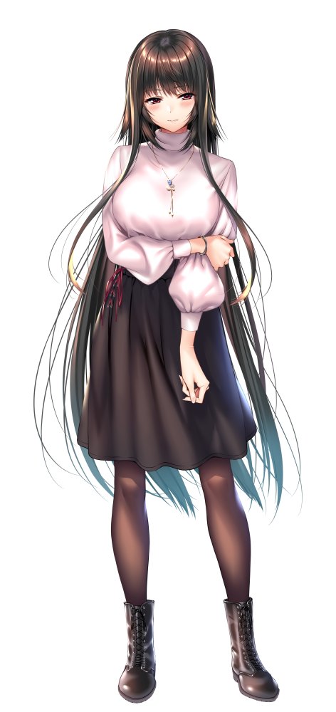 AzarashiSoft's tweet photo. おもらしー！
第五弾は「黒姫結灯（くろひめ　ゆうひ）」ちゃんの素の顔とも言うべき黒黒姫モードです。双子の妹とかじゃないよ！
ちなみに、素の表情が出てからが最高潮に可愛いです。あざらしイチオシなので本編をお楽しみに！
#アマカノ2 https://t.co/JmEuqczLLy