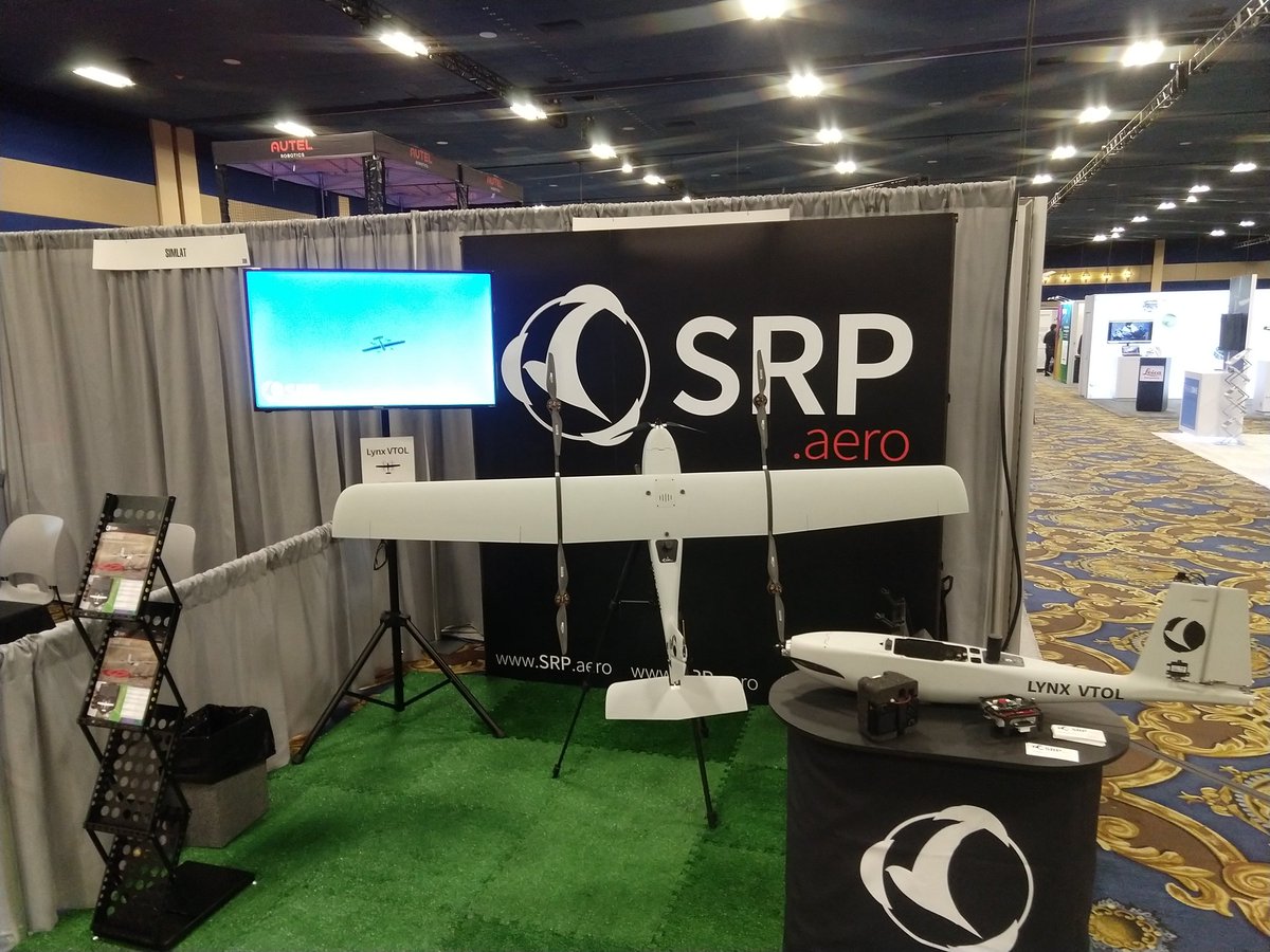 SRP_Aero's tweet photo. Great meeting everyone at #expouav19! #vtol #drones #mapping https://t.co/sgNGDSfEsA
