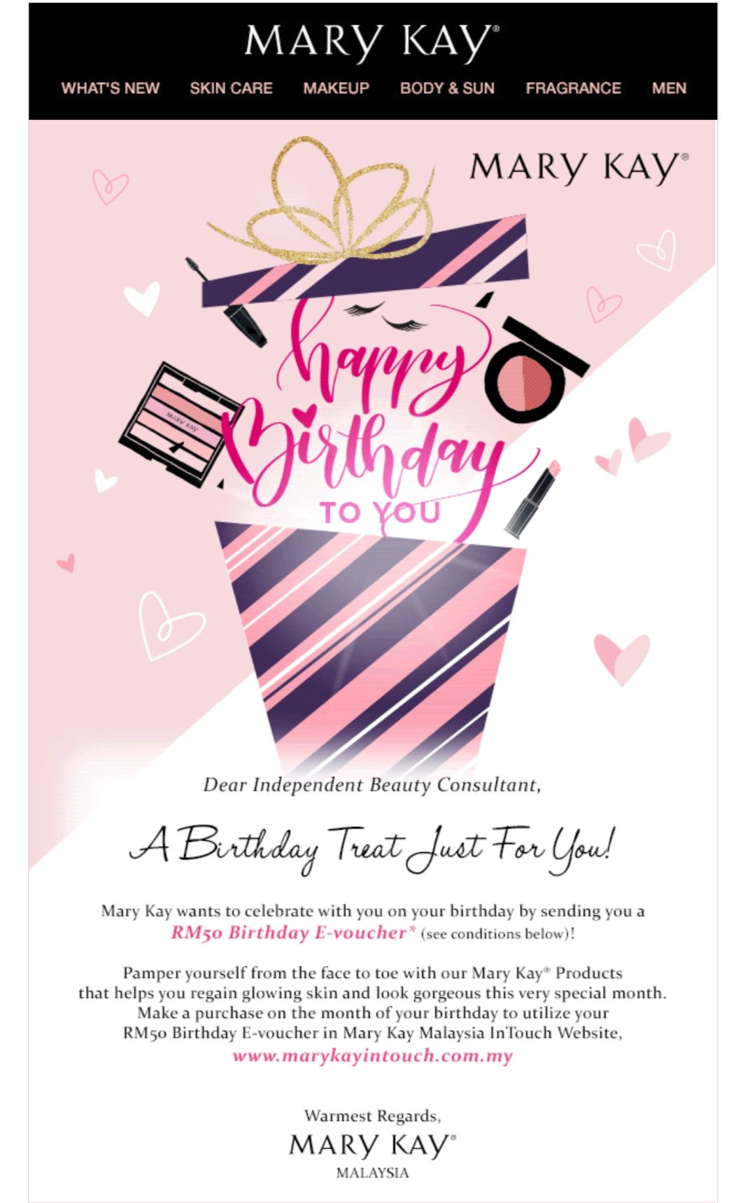 nur aliya zynuddin on Twitter: "thank you Mary Kay for birthday  treat..yeahhh..its November..my month https://t.co/q7DvmBdwoc" / Twitter