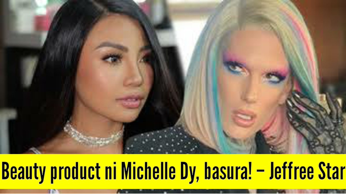 TNewsHub1's tweet photo. Michelle Dy Vs Jeffree Star: Michelle Dy, Sinagot ang BWELTA ni Jeffree Star!
https://t.co/p5acrwZWge

#MichelleDyBasics 
#JeffreeXShane 
#jeffreestarcosmetics 
#UAAPSeason82 
#HappyHalloween 
#LISA https://t.co/9ss0vlh4sK