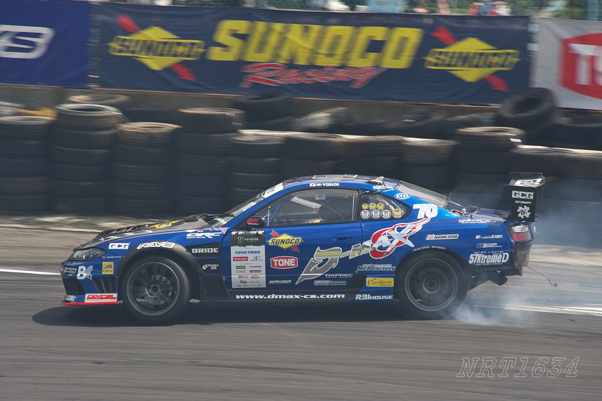 ①D-MAX横井昌志S15ボディLED付＆②ドリパケスープラRTR白フル