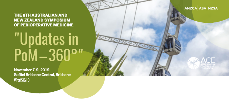 ACE (@ace_acecc) on Twitter photo Join the 8th Australian and New Zealand Symposium of #Perioperative Medicine #SIG <a href="/ACE_ACECC/">ACE</a>: “Updates in #PoM-360º”, Nov 7-9, in Brisbane. Exciting programs, filled with practical tips on all things PoM, and social activities. <a href="/ANZCA/">ANZCA</a> <a href="/ASA_Australia/">The Australian Society of Anaesthetists</a> anzca.edu.au/fellows/specia… Join the 8th Australian and New Zealand Symposium of #Perioperative Medicine #SIG <a href="/ACE_ACECC/">ACE</a>: “Updates in #PoM-360º”, Nov 7-9, in Brisbane. Exciting programs, filled with practical tips on all things PoM, and social activities. <a href="/ANZCA/">ANZCA</a> <a href="/ASA_Australia/">The Australian Society of Anaesthetists</a> anzca.edu.au/fellows/specia…