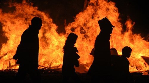 Halloween begin as the Celtic festival of Samhain or summers end which means the end of the harvest season. The end of the summer was marked on October 31st. The 31st also the end of the year in the Celtic culture.