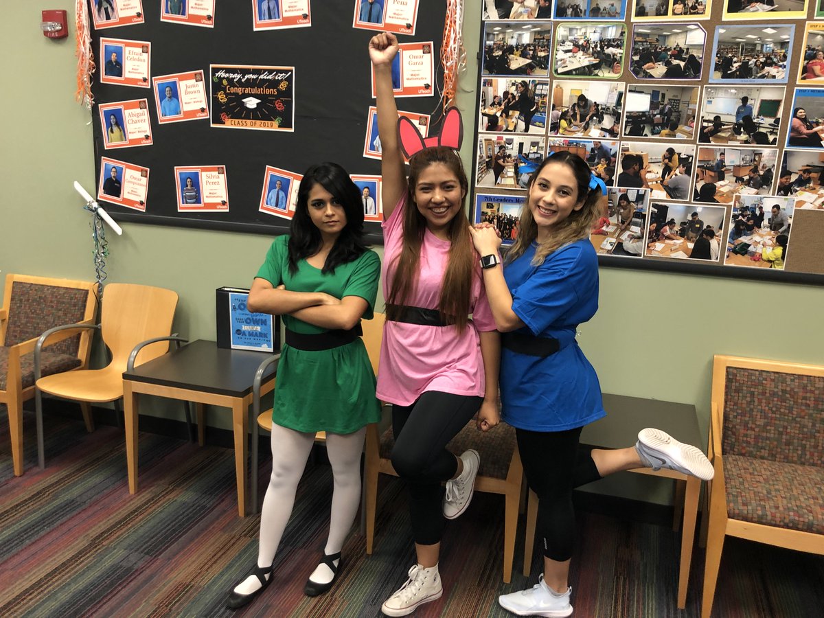 UTRGVUTeach's tweet image. Sugar and spice and everything nice! #UTeachRGV all treats this year for Holloween. #uteachnation