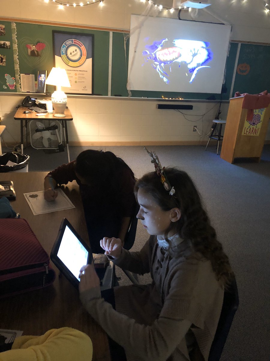BVMartinELA's tweet photo. Had a blast writing spooky stories today! @hssdbv @HSSD https://t.co/QauXtltn67
