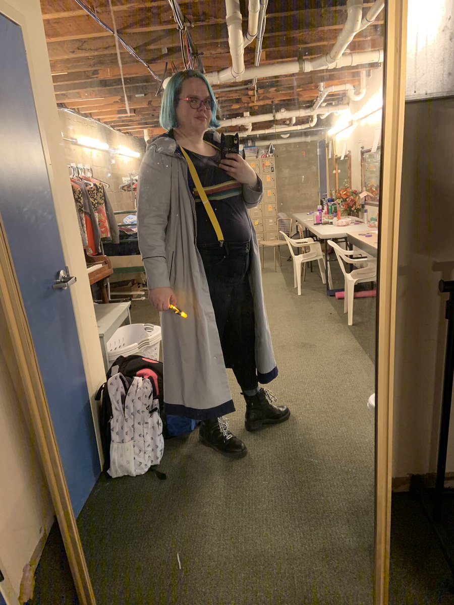 chantellylace__'s tweet photo. Happy Wholloween, y’all! #doctorwho #happyhalloween #13thdoctor #itsabouttime #sunnybraces #kickassrepeat https://t.co/mRQOr9Xxri