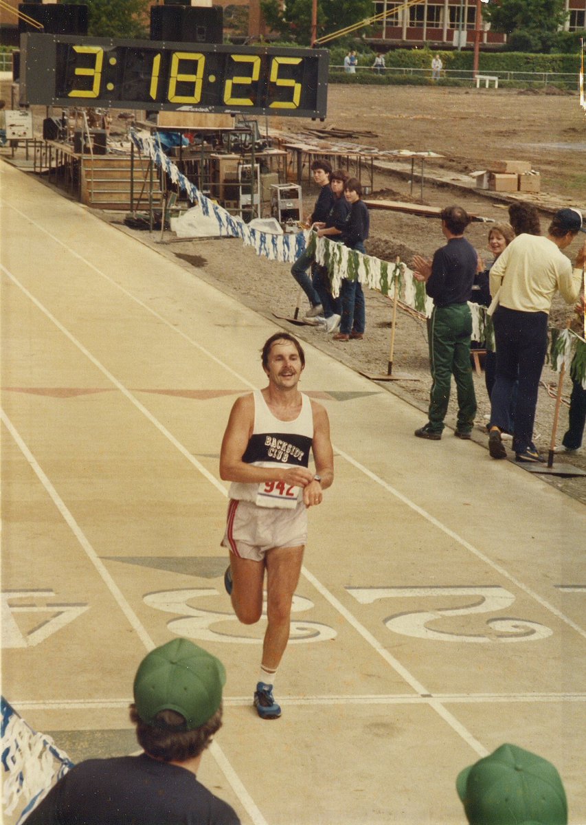 BacksideClub's tweet image. “I had a lot of fun trying to keep up with you guys. Certainly made me a better runner.” 

Roger Robb, 1983 Nike Marathon, OG Backsider 🤙🏻

#BacksideClub