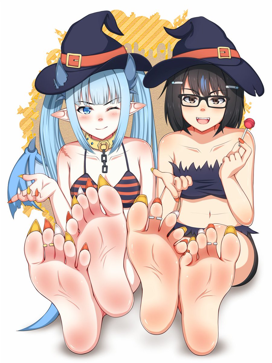 Trick or Treat, Smell Our Feet Here is a drawing of my self-insert, Louise,...