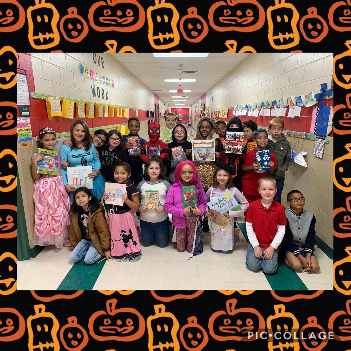 Mrs_SAlvarez's tweet photo. My cuties dressed up for Book Character Parade! #RedRibbonWeek #leadthecharge @NISDKallison https://t.co/1SP9YNGf3d