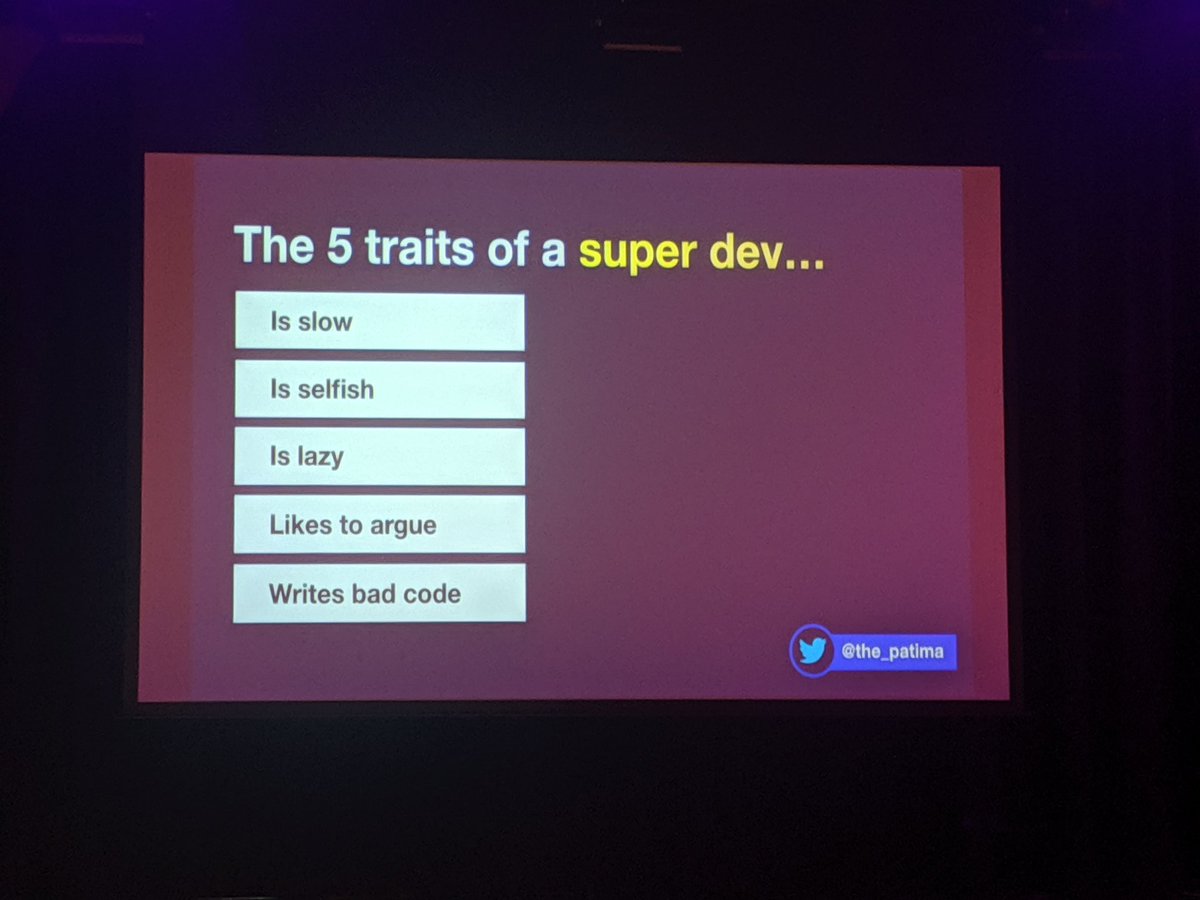 shanesmithau's tweet image. In summary #superdev #10xdeveloper #LaraconAU