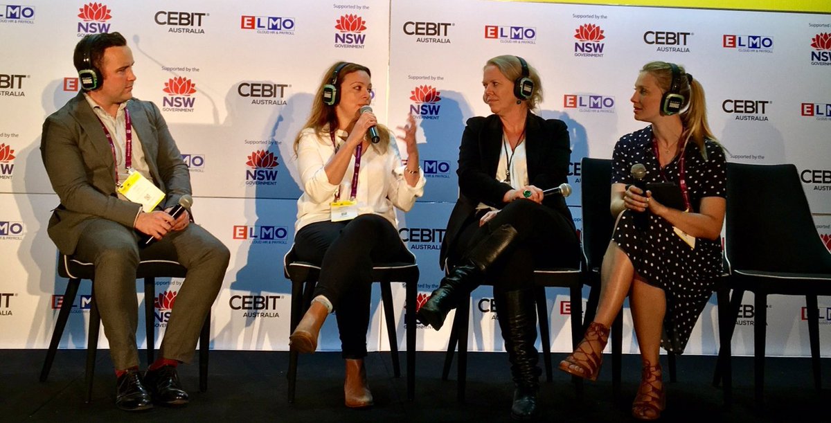 BlueChilliGroup's tweet photo. So many insights shared at #CEBITAus in #Sydney! Congrats to the @CeBITAus team for curating such an engaging &amp; educational program which featured some of our own alumni &amp; team sharing their stories: @DanOwenWhitford, @DrCarlaHarris, @JL_Christiansen, @JuliaSuh_ &amp; @M_WernerSydney https://t.co/RcDOTkCqJQ