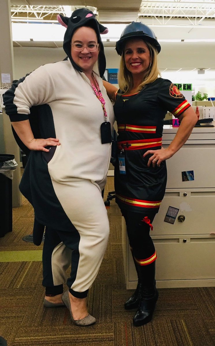 Work costume fun!
#LifeAtATT 
#Proud2bYoung