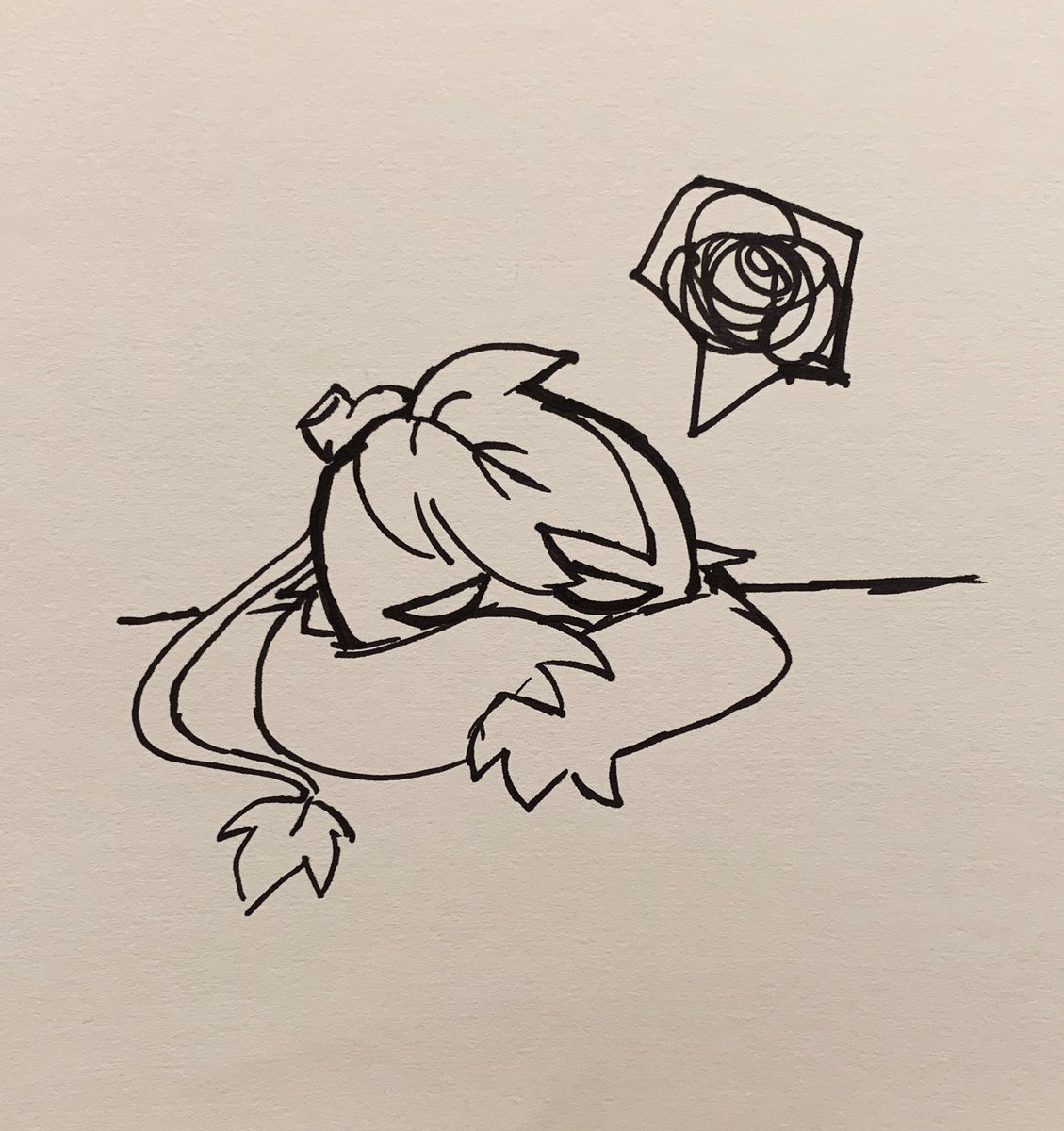 itsaaudraw's tweet photo. It’s almost time for Patch to go back to sleep and they’re not thrilled about it :(
#sleeptightpatch https://t.co/l4bfqlJzqT