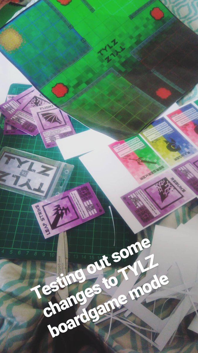 Testing out some changes to TYLZ boardgame mode. 🤔