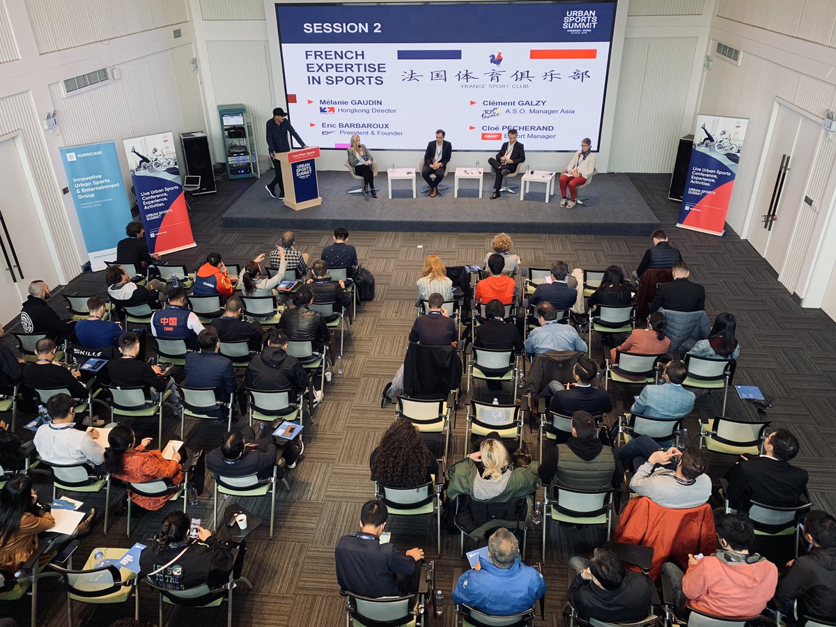 GroupHurricane's tweet image. French expertise in sports.
Outdoor and new sports are inspiring. This has lead to the development of major sports concept and IP from France to China. #USS19
#urbansportssummit
#hurricanegroup