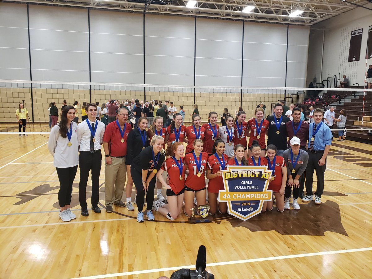 6th straight District Chip for Volleyball. Beat number 4, 3 and 1 seed. Awsome girls and Thanks to the Pak for their support.