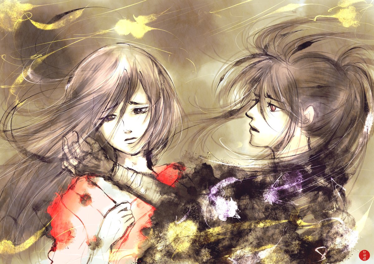 ごまたんたん 百鬼丸とみお 墨 どろろ 百鬼丸 Dororo 水墨画 みお 百鬼丸とみお T Co Begorerxdr T Co N4g34ftodi Twitter